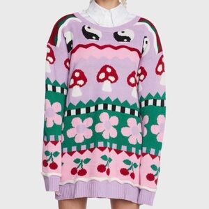 Dolls Kill Daisy Street Oversized sweater, Sz XL